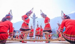 竹竿舞视频,传承千年韵律，展现民族风采